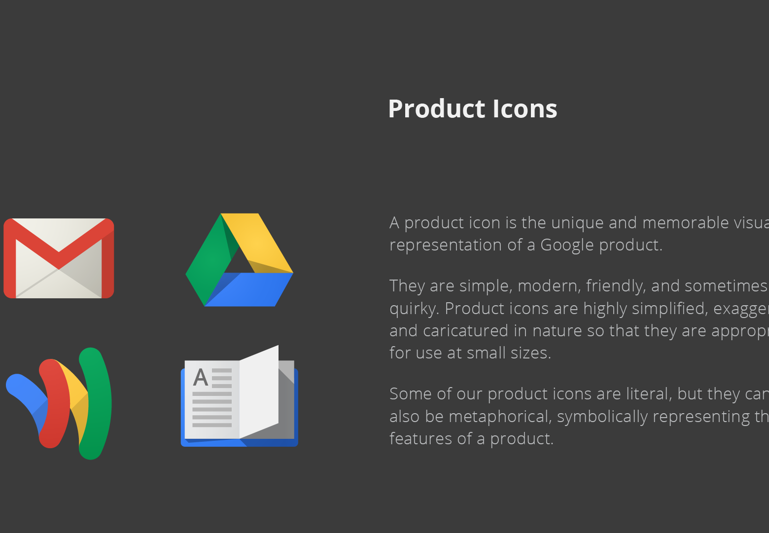 Google Style Guide \\ Alex Griendling’s Work Index