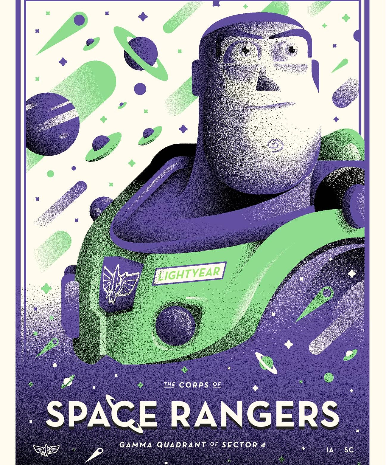 Space Rangers Poster \\ Alex Griendling’s Work Index